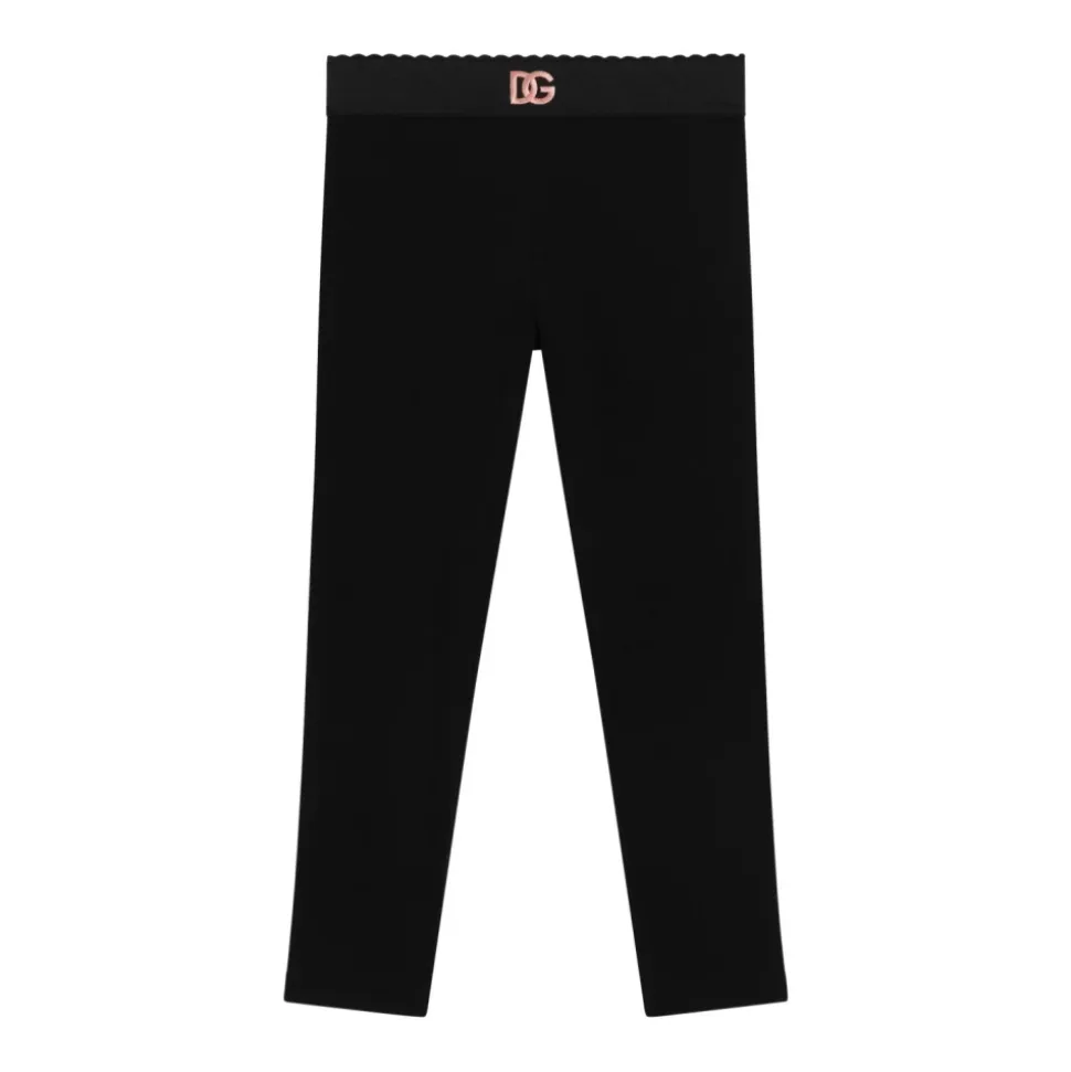 Leggings noirs pour filles élégantes