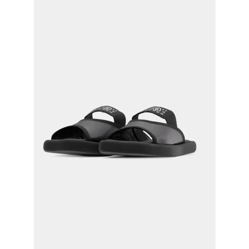 Logo Leather Sandals
