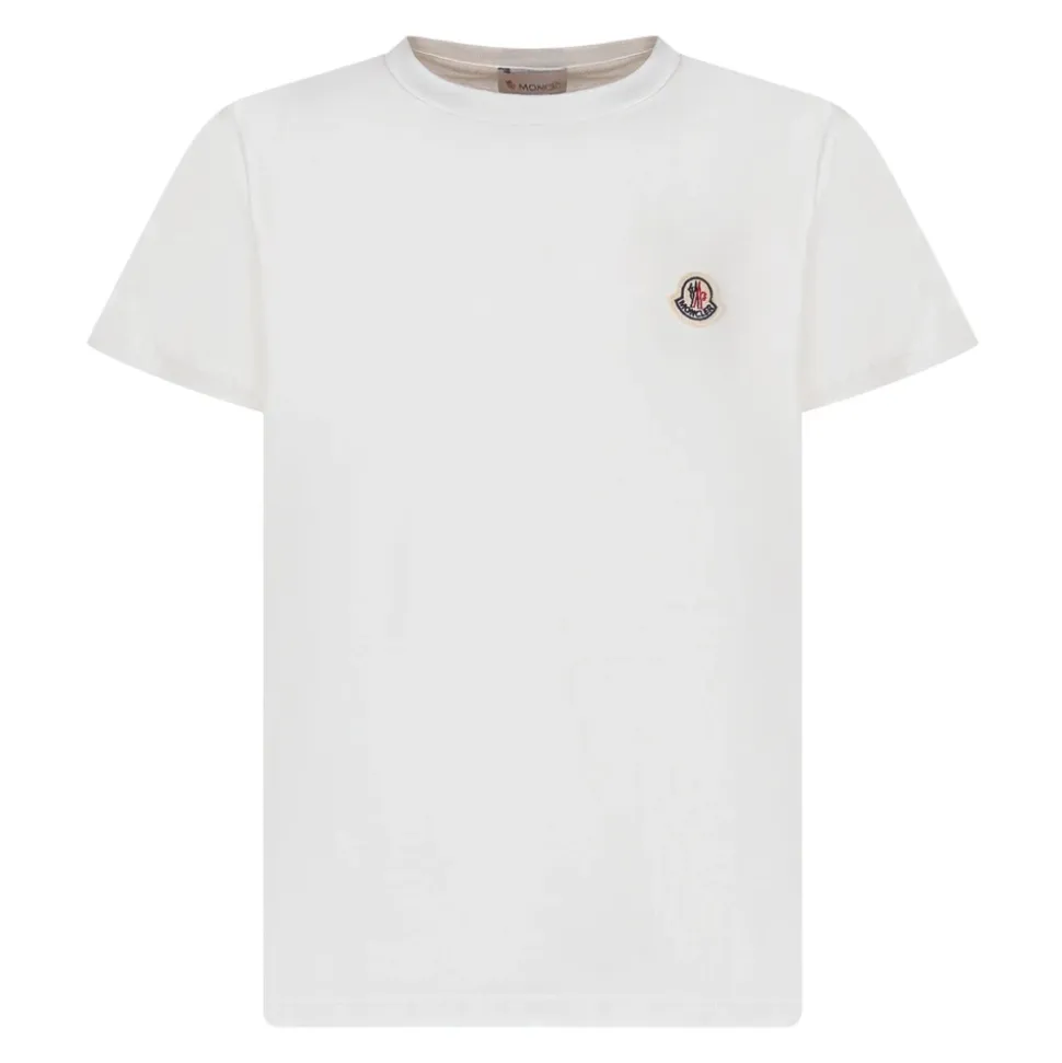 Logo Patch Cotton T-Shirt (Pack of Three)