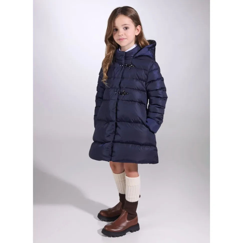 Longue doudoune en nylon