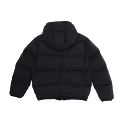 Manteau Court Parka Enfant Noir