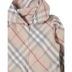 Manteau Enfant Vintage Check Gris
