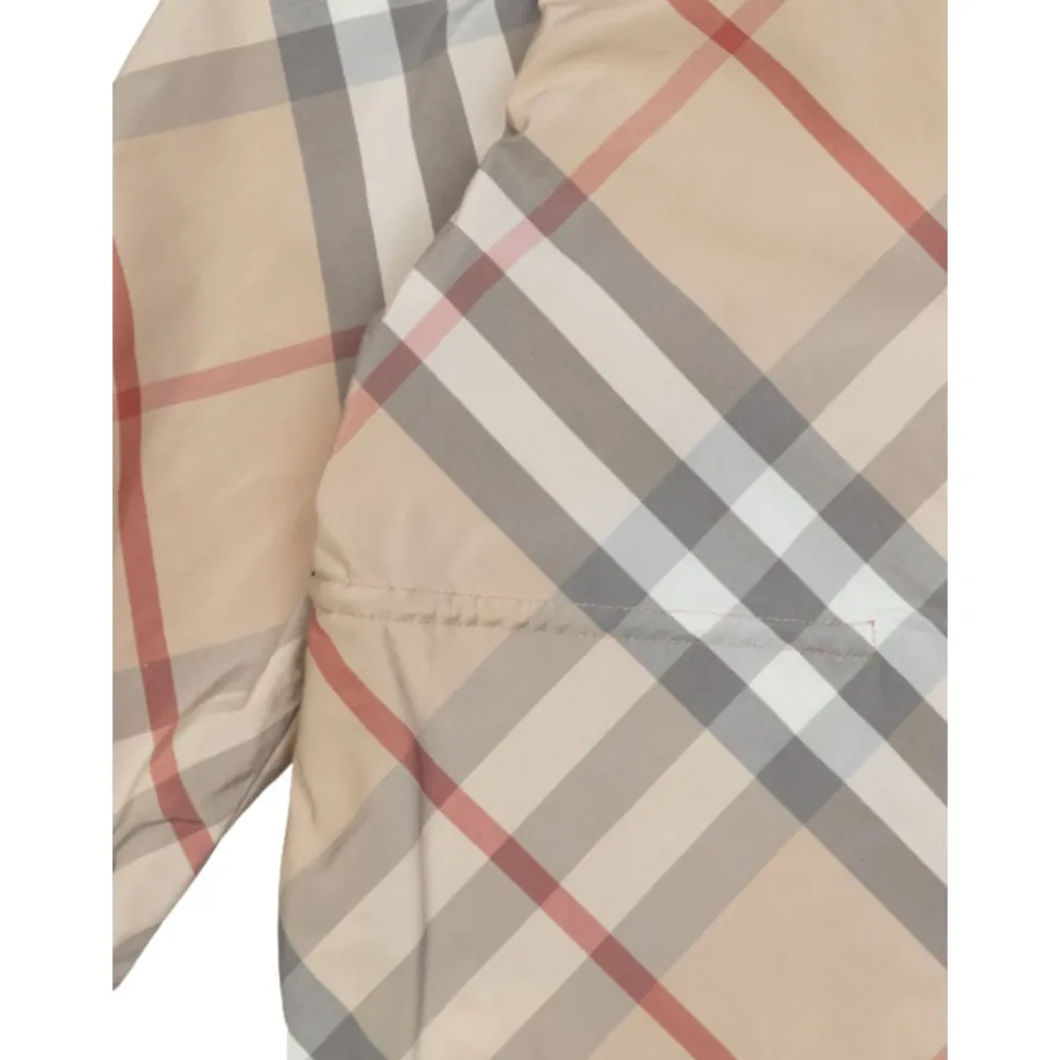 Manteau Enfant Vintage Check Gris