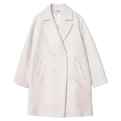 Manteau Rayé Croisé