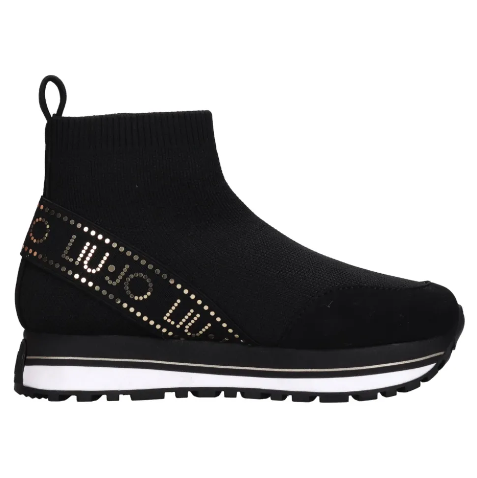 MAXI WONDER 812 Botte Cheville Tricot/Microfibre