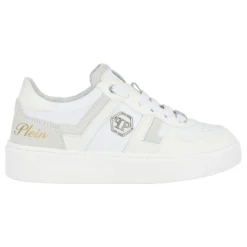Mix Materials Low-Top Sneakers