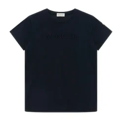 MONCLER KIDS T-shirts et Polos Noir