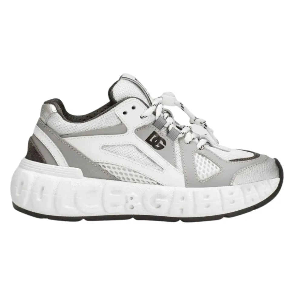 Nylon and Mesh Sneakers