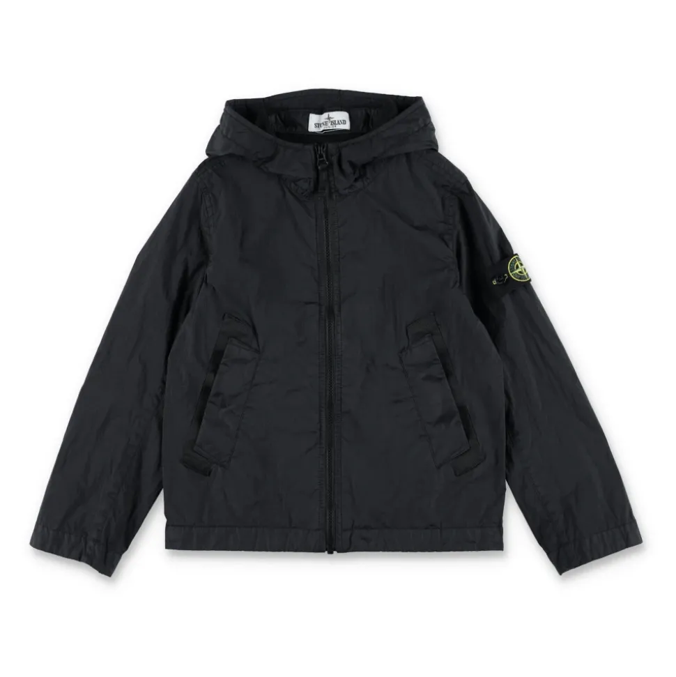 Nylon Jacket Hoodie
