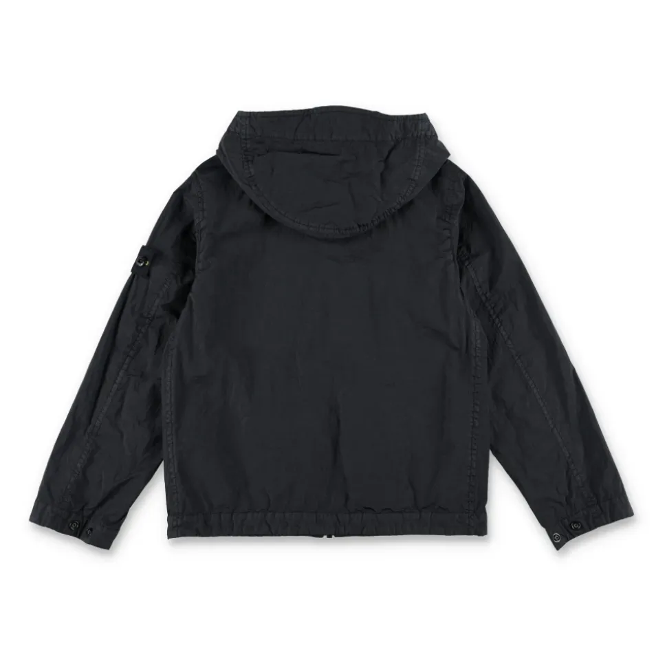 Nylon Jacket Hoodie