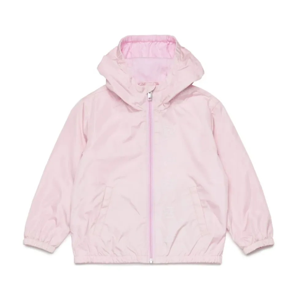 Outline Branded Windbreaker Jacket