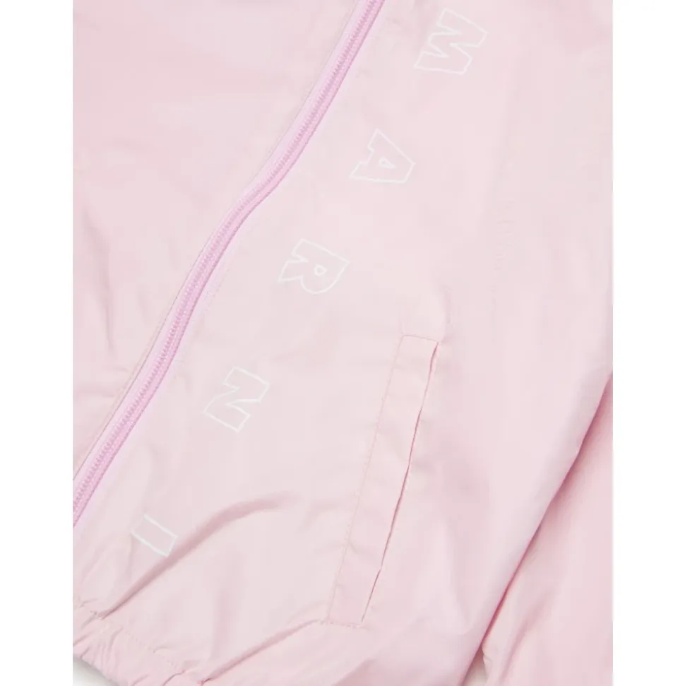 Outline Branded Windbreaker Jacket