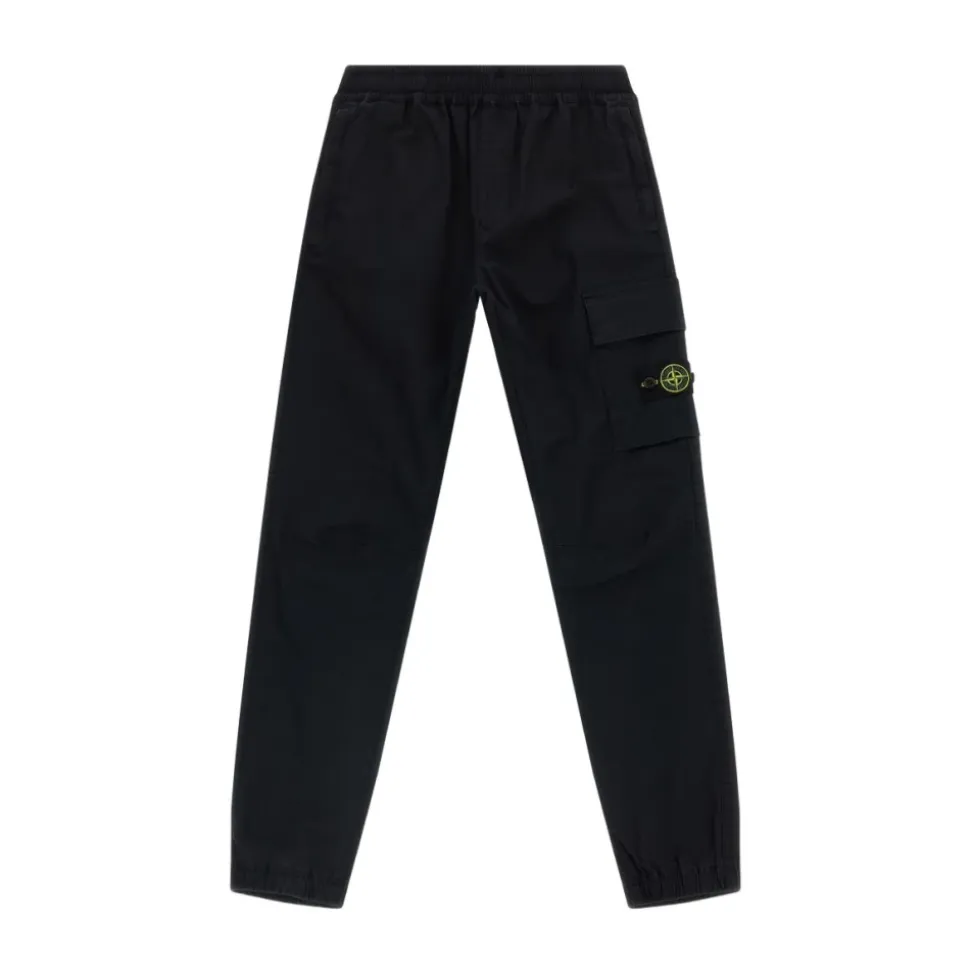 Pantalon cargo en coton stretch