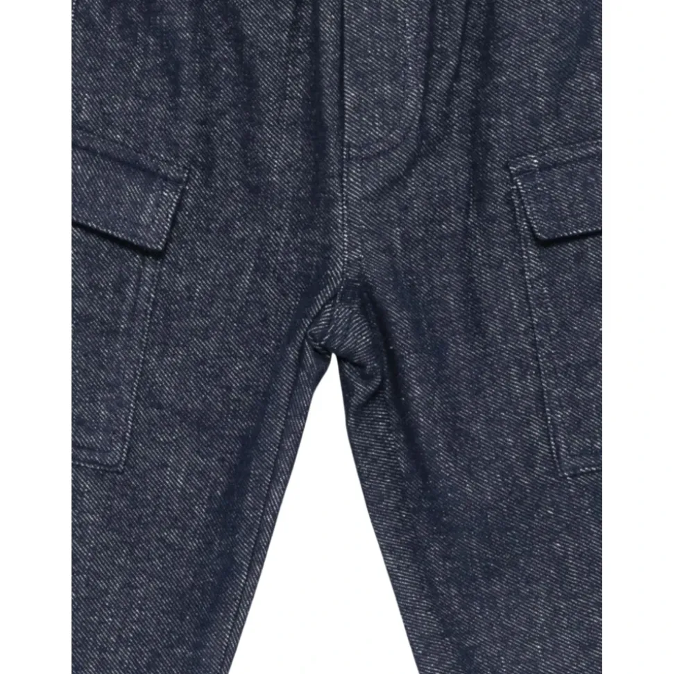 Pantalon cargo en denim