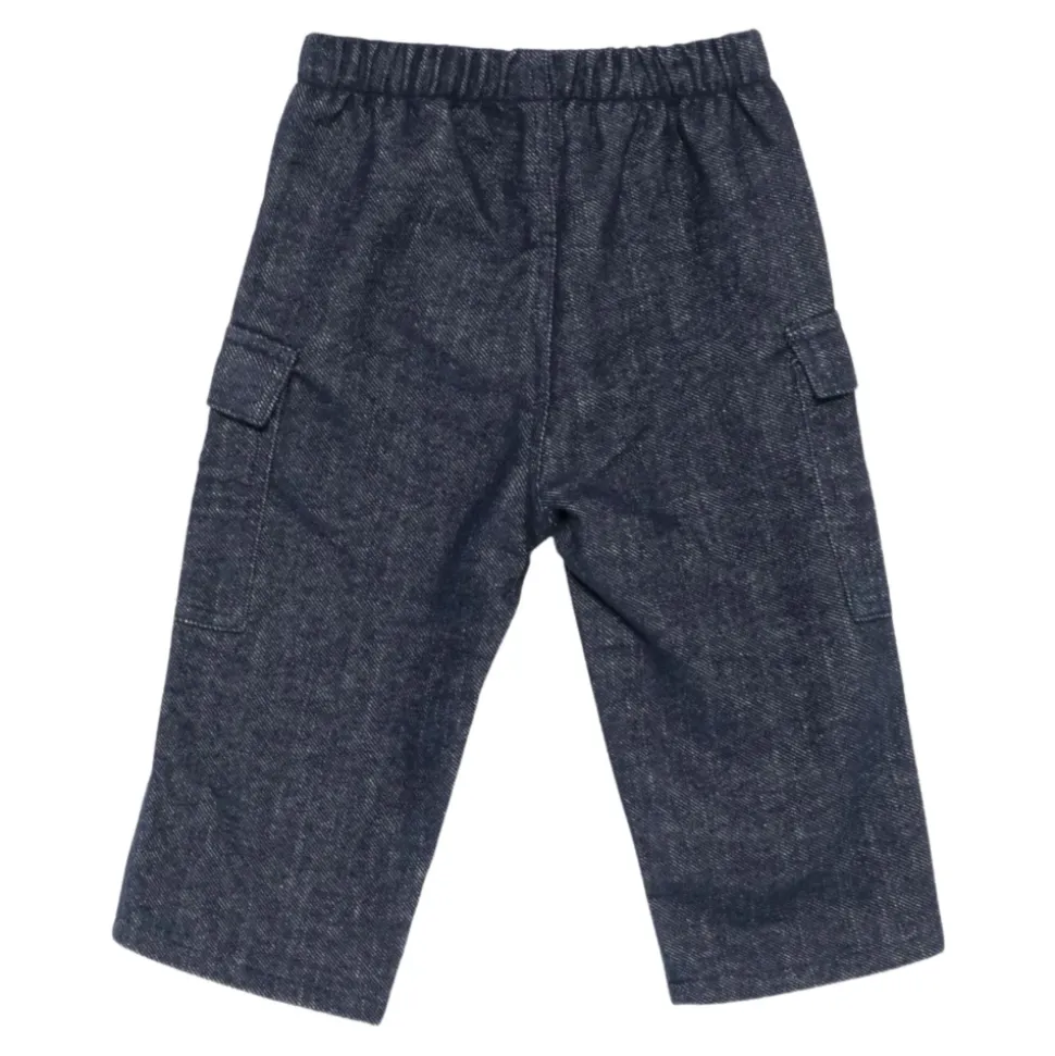Pantalon cargo en denim