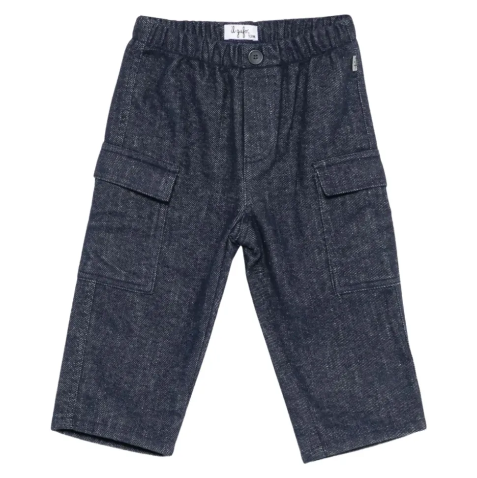 Pantalon cargo en denim