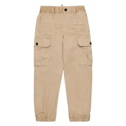 Pantalon Cargo à Plaque Logo