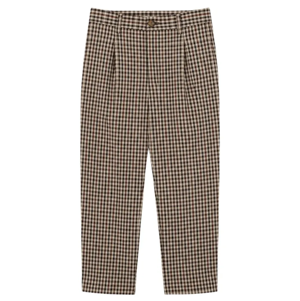 Pantalon à carreaux