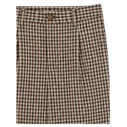Pantalon à carreaux