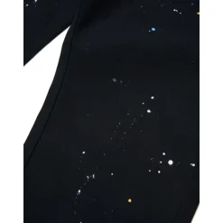 Pantalon à éclaboussures de peinture