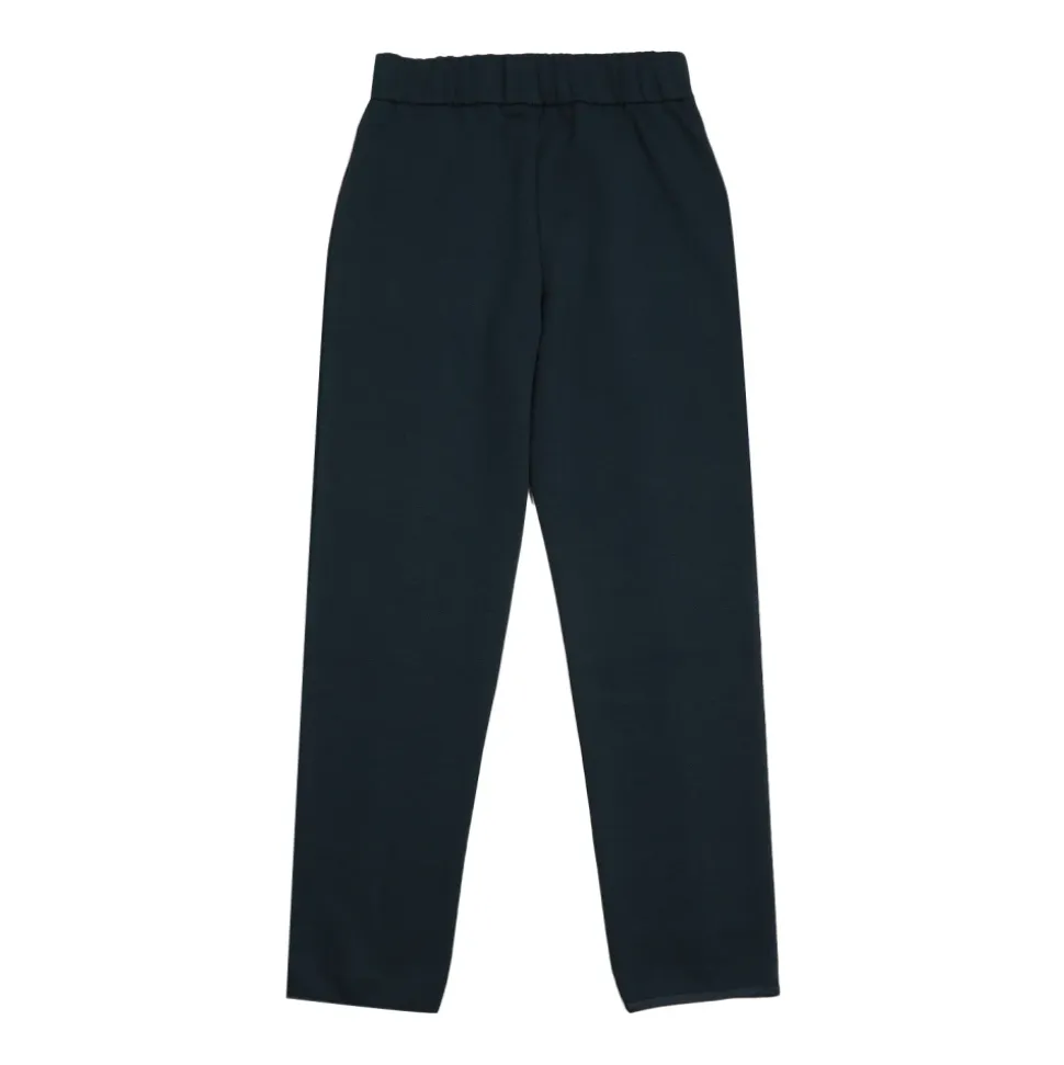 Pantalon confortable en jacquard double maille