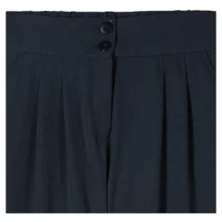 Pantalon Confortable Noir Décontracté
