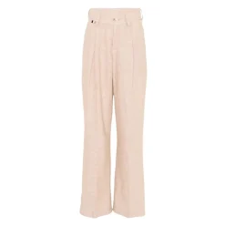 Pantalon de costume en mélange de lin