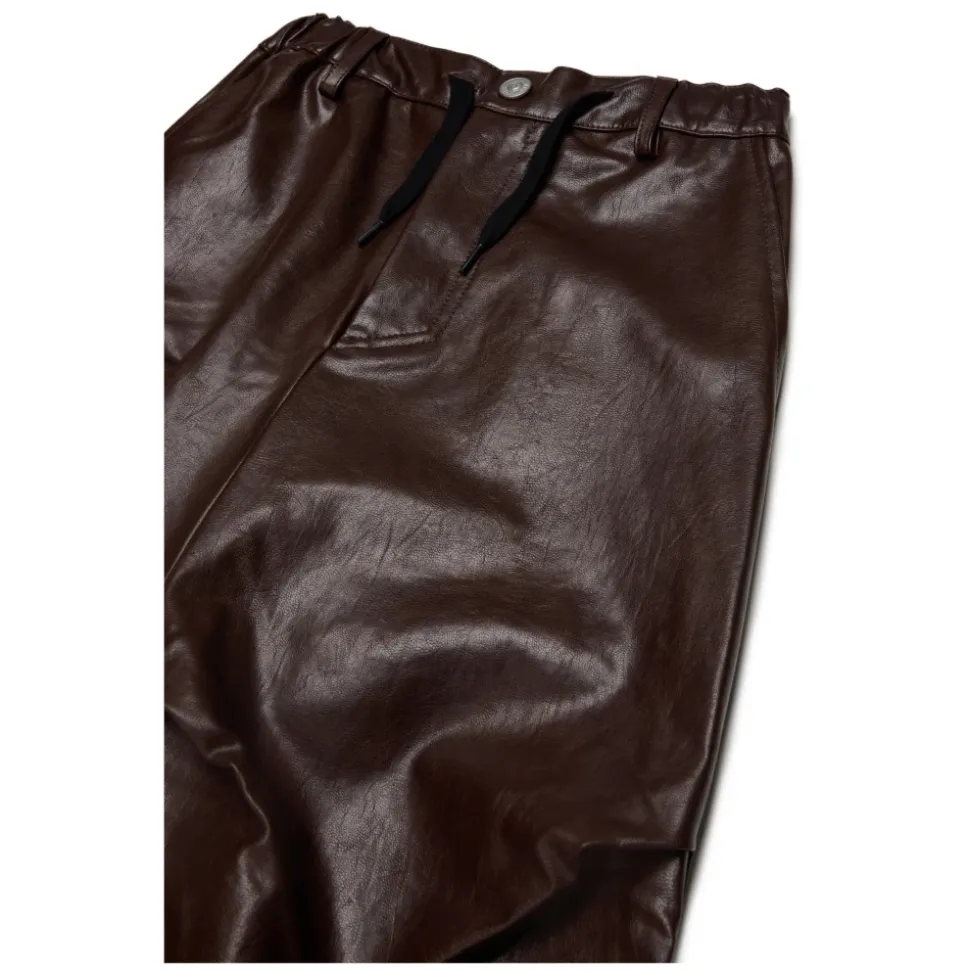 Pantalon de jogging avec logo et finition enduite