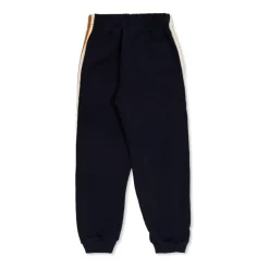 Pantalon de jogging en jersey de coton avec logo brodé