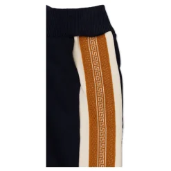 Pantalon de jogging en jersey de coton avec logo brodé