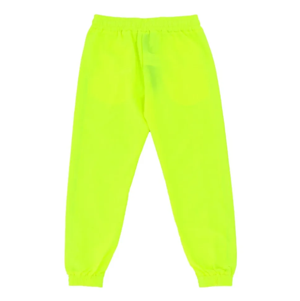 Pantalon de jogging jaune fluorescent