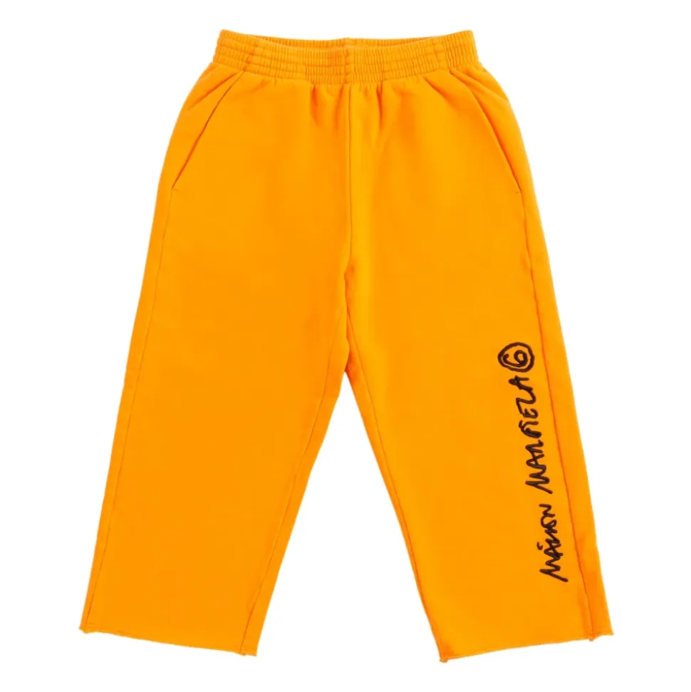 Pantalon de survêtement avec logo brodé