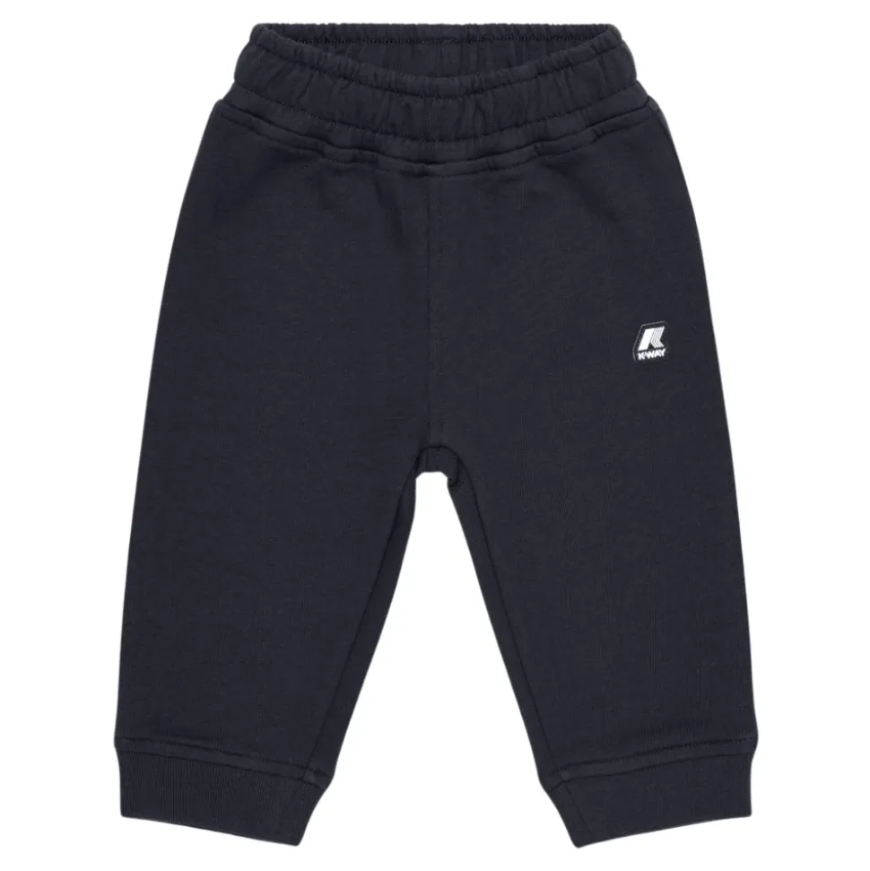 Pantalon de survêtement bleu sportif à enfiler