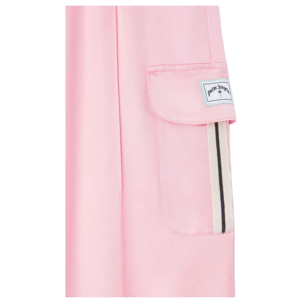 Pantalon de survêtement cargo en satin