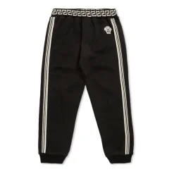 Pantalon de survêtement en jersey de coton brodé