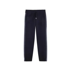 Pantalon de survêtement à rayures motif