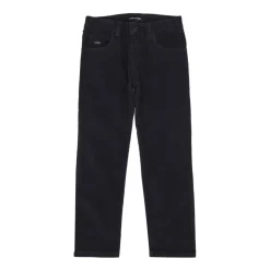 Pantalon droit en velours côtelé