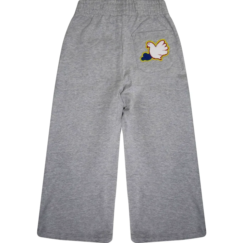 PANTALONE FELPA FLARE PATCH