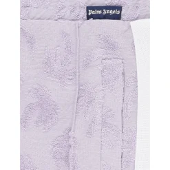 Pantalon En Coton Violet Pour Enfants Avec Taille Élastique