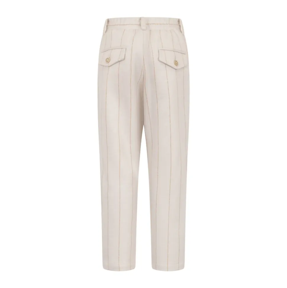 Pantalon en jersey à rayures