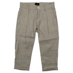 Pantalon en lin et viscose