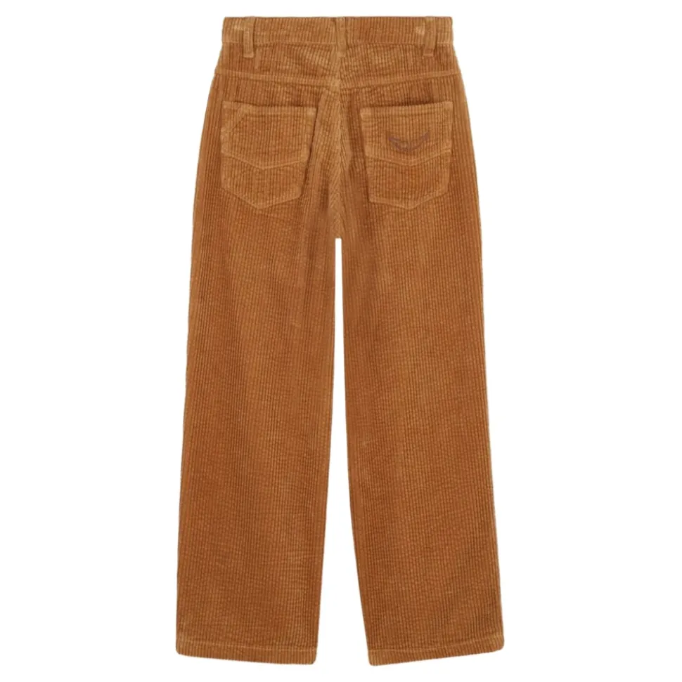 Pantalon en Velours Rayé
