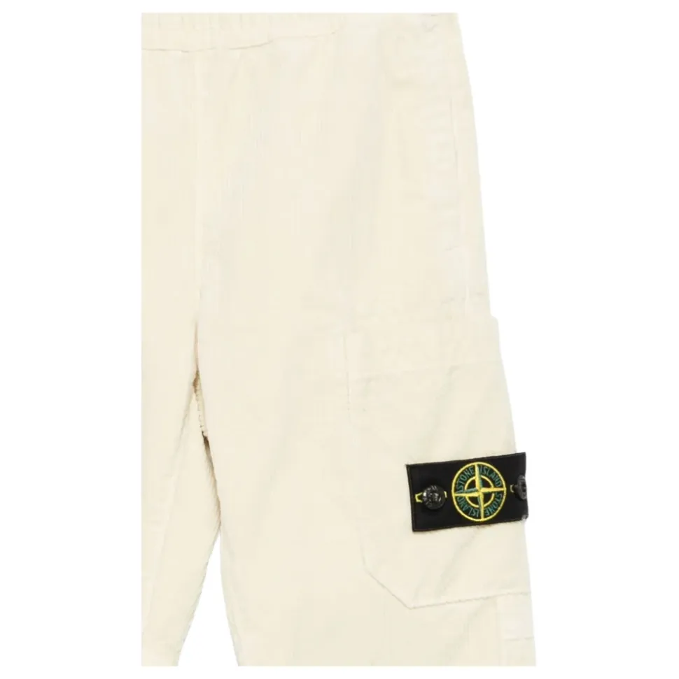Pantalon en Velours Rayé