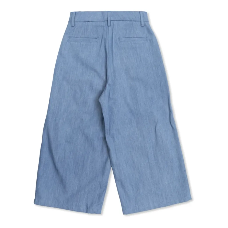 Pantalon à jambes larges