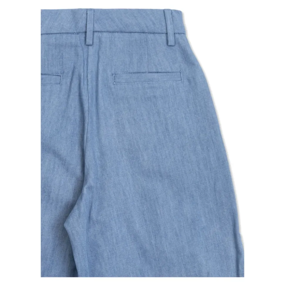 Pantalon à jambes larges