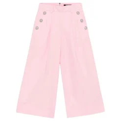 Pantalon large à plis