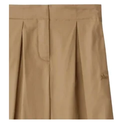 Pantalon Logo Beige en Coton pour Enfant
