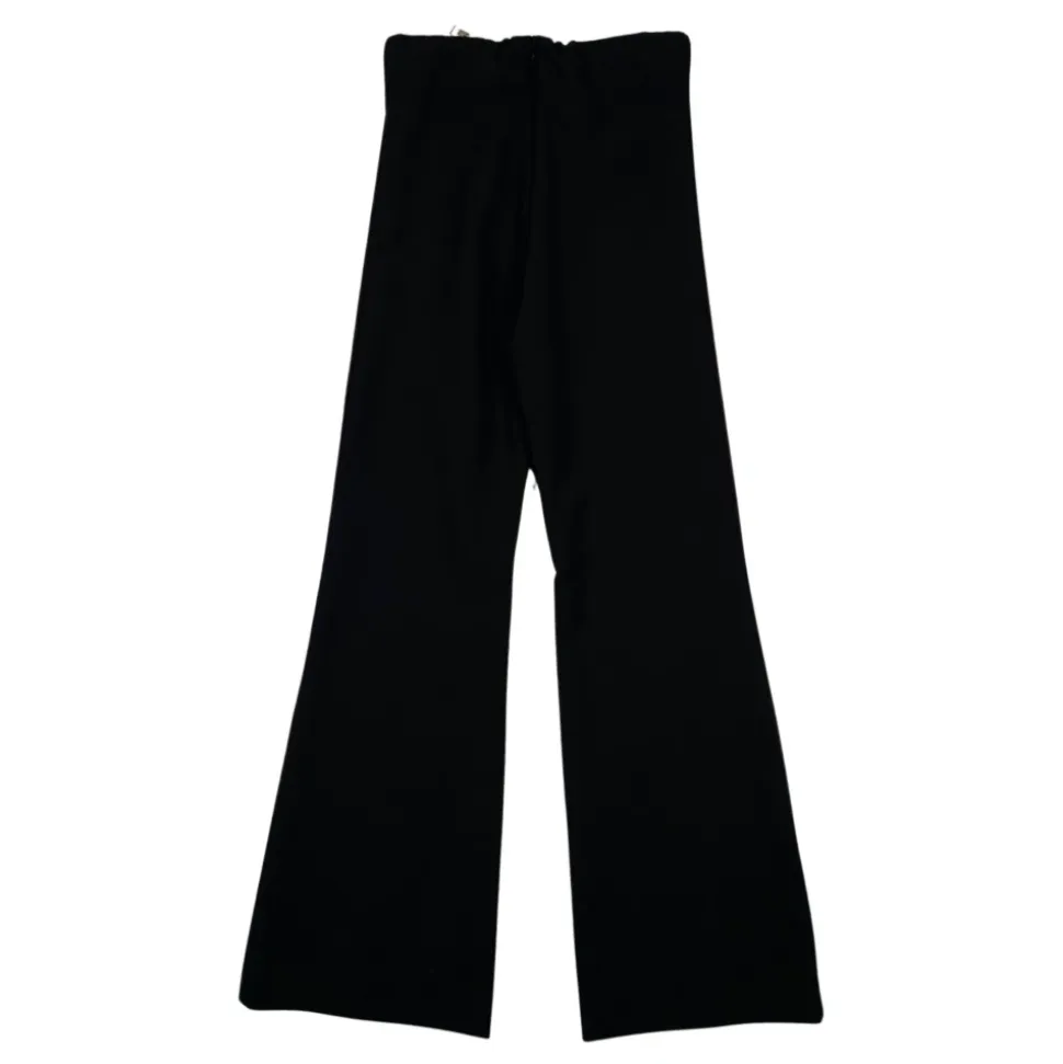 Pantalon évasé taille haute