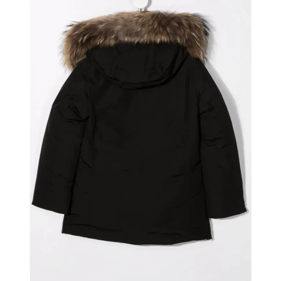 Parka Arctic Racoon Noir