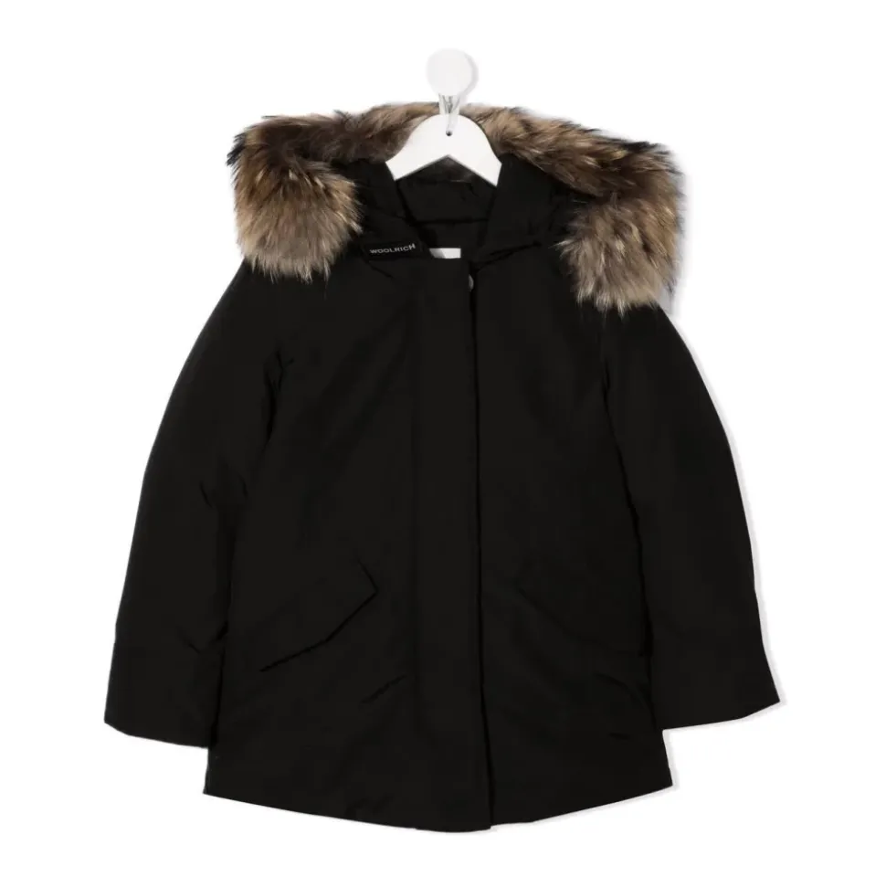 Parka Arctic Racoon Noir